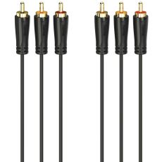 Hama Audio/Video Cable 3 Cinch-Plugs - 3 Cinch-Plug 1.5m