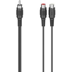 Hama Subwoofer-Adapter Cinch-Plug - 2 Cinch-Koppelingen