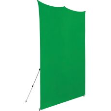 Westcott X-Drop Pro Wrinkle-Resistant Kit Chroma-Key Green S