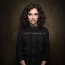 Westcott X-Drop Fabric Backdrop - Warm Painterly By Joel Gri