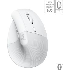 Logitech Lift For Mac Vertical Ergonomic Mouse-Off-White/Pal