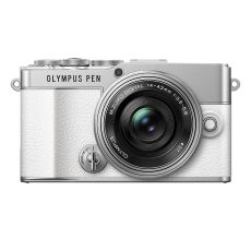 Olympus E-P7 White + EZ-M14-42EZ Silver