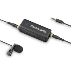 Saramonic Lavmic Audio Adapter w/ A Lavalier Microphone