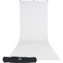Westcott X-Drop Backdrop Kit High-Key White Sweep (5' X 12') thumbnail
