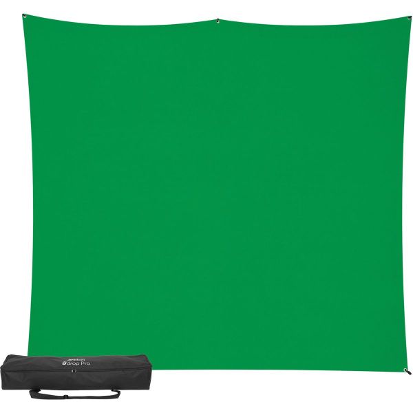 Westcott X-Drop Pro Wrinkle-Resistant Kit Chroma-Key Green S