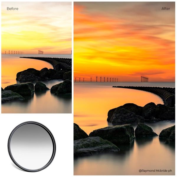 K&F Concept Graduated ND Filter Magnetic Nano X 77mm